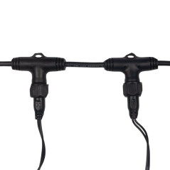 Гирлянда светодиодная "Светодиодный Дождь" 2х1.5м 360LED зел. 23Вт 230В IP65 постоян. свечение провод черн. Neon-Night 235-124