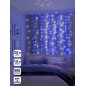 Гирлянда "Занавес" 500 LED 250х150см уличная соед. до 6 мод. син./бел. SHLights 4690601041302 Гирлянда "Занавес" 500 LED 250х150см уличная соед. до 6 мод. син./бел. SHLights 4690601041302