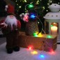 Гирлянда светодиодная "Звездочки" 1.5м 10LED мультиколор 0.1Вт IP20 провод ПВХ прозр. элементы питания 2хAA (не в компл.) Neon-N