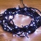 Гирлянда светодиодная "Твинкл Лайт" 10м 100LED бел. 10Вт 220-240В IP65 с контроллером 8 режимов провод ПВХ черн. Neon-Night 303-