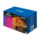 Гирлянда светодиодная "Бахрома" ULD-B6007-300/DTA WARM WHITE IP44 6м 300LED тепл. бел. провод прозр. Uniel UL-00008554