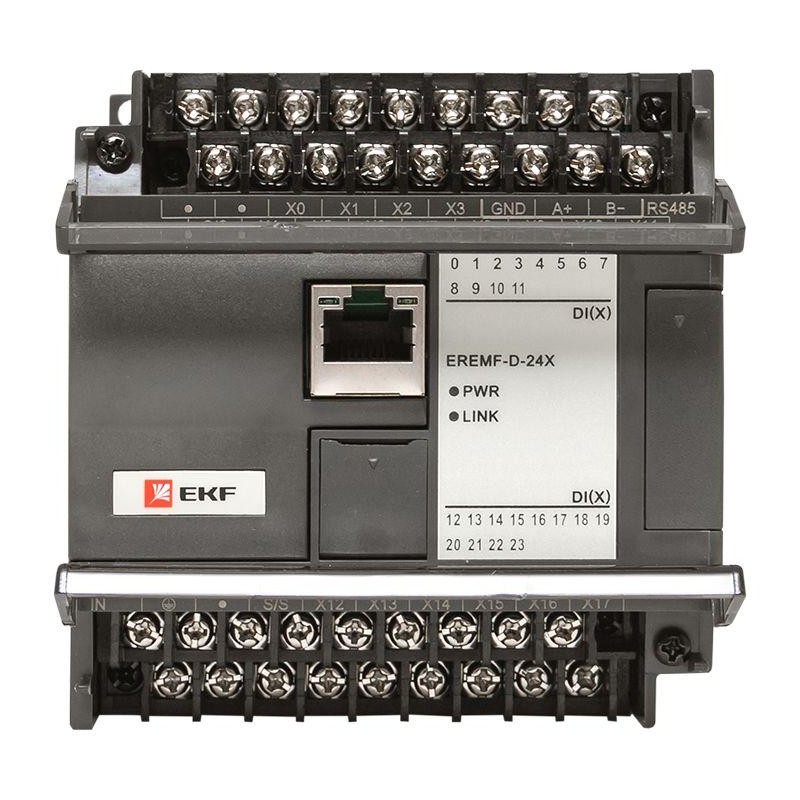 Модуль дискретного ввода EREMF 24 PRO-Logic EKF EREMF-D-24X Модуль дискретного ввода EREMF 24 PRO-Logic EKF EREMF-D-24X
