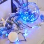 Гирлянда светодиодная "Твинкл Лайт" 4м 25LED син. 4.8Вт 220-240В IP20 с контроллером 8 режимов провод ПВХ темн. зел. Neon-Night Гирлянда светодиодная "Твинкл Лайт" 4м 25LED син. 4.8Вт 220-240В IP20 с контроллером 8 режимов провод ПВХ темн. зел. Neon-Night