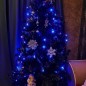 Гирлянда светодиодная "Твинкл Лайт" 15м 120LED син. 6.9Вт 220-240В IP20 с контроллером 8 режимов провод ПВХ темн. зел. Neon-Nigh Гирлянда светодиодная "Твинкл Лайт" 15м 120LED син. 6.9Вт 220-240В IP20 с контроллером 8 режимов провод ПВХ темн. зел. Neon-Nigh