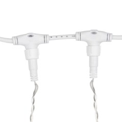 Гирлянда светодиодная "Светодиодный Дождь" 2х1.5м 300LED желт. 23Вт 230В IP65 постоян. свечение провод прозр. Neon-Night 235-301