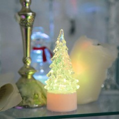 Фигура светодиодная "Елочка маленькая" 1LED RGB 0.1Вт IP20 на подставке элементы питания 3хAG13(LR44) (в компл.) Neon-Night 501-