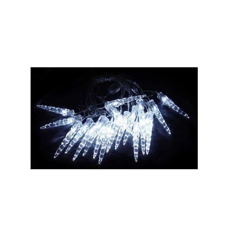 Гирлянда "Сосульки" ILD020W-AY/IC 20LED 5.6м бел. SHLights 4607144113229
