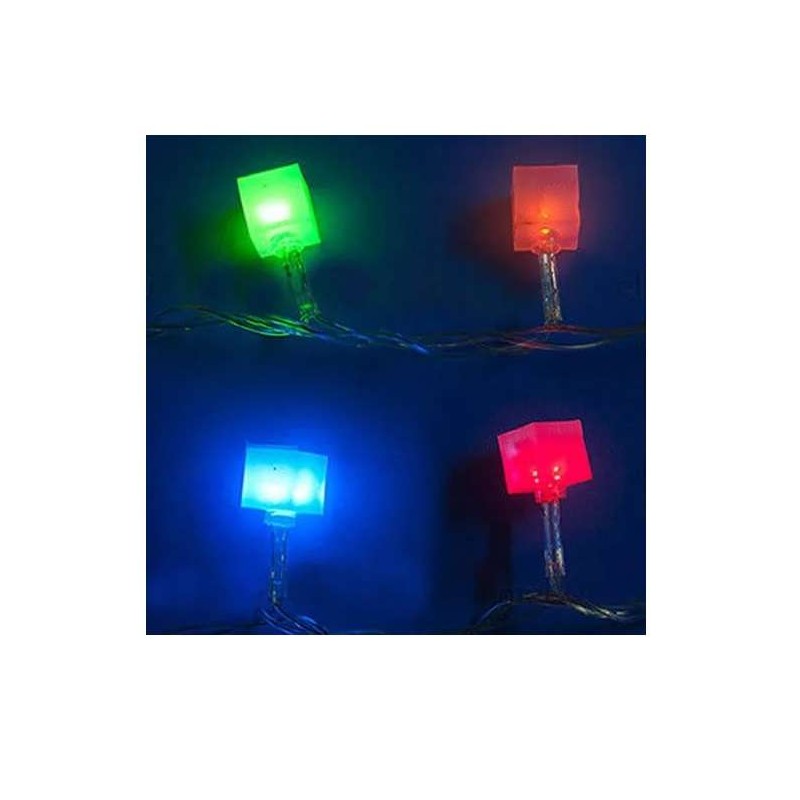 Гирлянда светодиодная «Кубики» ULD-S0700-050/DTA MULTI IP20 CUBES-1 с контроллером 50LED (дл.7м) Uniel 7932