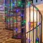Гирлянда светодиодная "Твинкл Лайт" 15м 120LED мультиколор 6.9Вт 220-240В IP20 с контроллером провод ПВХ темн. зел. Neon-Night 3 Гирлянда светодиодная "Твинкл Лайт" 15м 120LED мультиколор 6.9Вт 220-240В IP20 с контроллером провод ПВХ темн. зел. Neon-Night 3