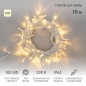 Гирлянда светодиодная "Нить" 10м 100LED тепл. бел. 10Вт 230В IP65 постоян. свечение провод ПВХ бел. (нужен шнур питания 303-500- Гирлянда светодиодная "Нить" 10м 100LED тепл. бел. 10Вт 230В IP65 постоян. свечение провод ПВХ бел. (нужен шнур питания 303-500-