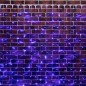 Гирлянда светодиодная "Светодиодный Дождь" 2х6м 768LED син. 70Вт 230В IP65 постоян. свечение провод прозр. (нужен шнур питания 3