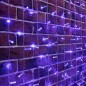 Гирлянда светодиодная "Светодиодный Дождь" 2х6м 768LED син. 70Вт 230В IP65 постоян. свечение провод прозр. (нужен шнур питания 3