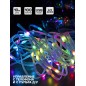 Гирлянда "Нить" ILDS100RGB-USB-APP LED RGB 10м с USB разъемом IP20 SHLights 4690601052735 Гирлянда "Нить" ILDS100RGB-USB-APP LED RGB 10м с USB разъемом IP20 SHLights 4690601052735