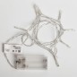 Гирлянда светодиодная универсальная 1.2м 10LED тепл. бел. 0.1Вт IP20 провод ПВХ прозр. элементы питания 2хAA (не в компл.) Neon-