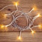 Гирлянда светодиодная универсальная 1.2м 10LED тепл. бел. 0.1Вт IP20 провод ПВХ прозр. элементы питания 2хAA (не в компл.) Neon-