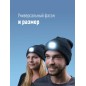 Шапка с фонариком 215х205х5 черн. (фонарь 66х50х15мм снимается, аккум. 3.7В/200мА.ч) 3 режима свечения Космос KOCHat_black Шапка с фонариком 215х205х5 черн. (фонарь 66х50х15мм снимается, аккум. 3.7В/200мА.ч) 3 режима свечения Космос KOCHat_black