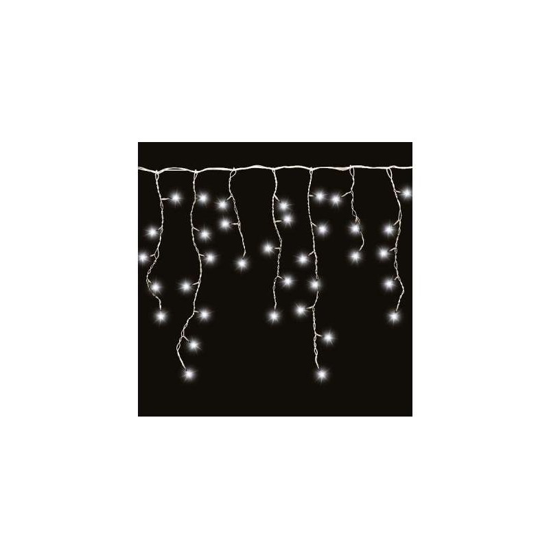 Гирлянда "Сосульки" IC80LD-WW-E 80LED 2м бел. SHlights 4690601041197