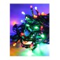 Гирлянда светодиодная 80LED зел. провод 8.8м (7.3+1.5) расстояние между лампами 10см 8 режимов мигания IP20 мультиколор Космос K Гирлянда светодиодная 80LED зел. провод 8.8м (7.3+1.5) расстояние между лампами 10см 8 режимов мигания IP20 мультиколор Космос K
