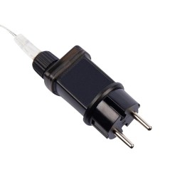 Занавес LED со статическим свечением ULD-C3020-240/STK WHITE IP44 3х2м соед. 240 диодов бел. свет провод прозр. Uniel UL-0000721