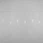 Гирлянда светодиодная "Айсикл" (бахрома) "Сосульки" 1.5х0.25м 10LED тепл. бел. 0.51Вт IP20 провод прозр. Neon-Night 303-067 Гирлянда светодиодная "Айсикл" (бахрома) "Сосульки" 1.5х0.25м 10LED тепл. бел. 0.51Вт IP20 провод прозр. Neon-Night 303-067