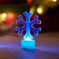 Фигура светодиодная "Снежинка" 1LED RGB 1Вт IP20 на подставке элементы питания 3хAG13(LR44) (в компл.) Neon-Night 501-055 Фигура светодиодная "Снежинка" 1LED RGB 1Вт IP20 на подставке элементы питания 3хAG13(LR44) (в компл.) Neon-Night 501-055