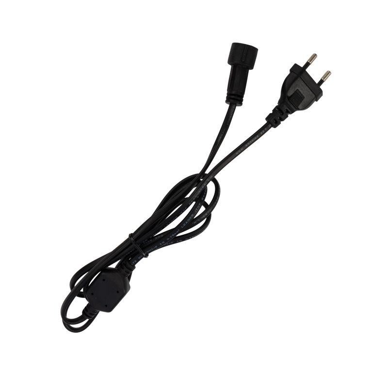 Гирлянда светодиодная "Мультишарики" 10м d23мм 80LED бел. 4Вт IP65 провод ПВХ черн. Neon-Night 303-515