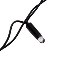 Гирлянда светодиодная "Светодиодный Дождь" 2х6м 768LED бел. 90Вт 230В IP65 постоян. свечение провод черн. (нужен шнур питания 30