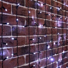 Гирлянда светодиодная "Светодиодный Дождь" 2х6м 768LED бел. 90Вт 230В IP65 постоян. свечение провод черн. (нужен шнур питания 30