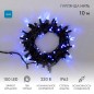 Гирлянда светодиодная "Нить" 10м 100LED син. 10Вт 230В IP65 эффект мерцания (каждый 5-ый диод) провод ПВХ черн. (нужен шнур пита Гирлянда светодиодная "Нить" 10м 100LED син. 10Вт 230В IP65 эффект мерцания (каждый 5-ый диод) провод ПВХ черн. (нужен шнур пита