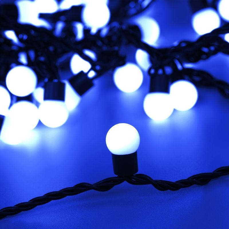 Гирлянда светодиодная ARD-BALL-CLASSIC-D17.5-10000-BLACK-100LED BLUE (230В 7Вт) (IP65) Ardecoled 025582 Гирлянда светодиодная ARD-BALL-CLASSIC-D17.5-10000-BLACK-100LED BLUE (230В 7Вт) (IP65) Ardecoled 025582