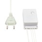 Гирлянда светодиодная универсальная 10м 100LED тепл. бел. 4Вт IP20 с контроллером 8 режимов провод ПВХ прозр. Neon-Night 303-063