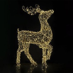 Фигура объемная "Северный олень" 300х200см 3000LED тепл. бел. 110Вт IP65 Neon-Night 501-235