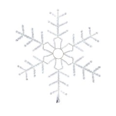 Фигура светодиодная "Снежинка Мигающая" 95х95см 432LED бел. 38Вт 220-240В IP65 эффект мерцания Neon-Night 501-338