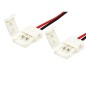 Коннектор соединительный (2 разъема) для одноцвет. LED лент 8мм SMD3528 8х150мм IP20 Lamper 144-013