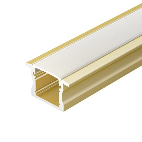 Профиль ARH-LINE-2315-F-2000 ANOD GOLD 2м алюминий Arlight 039991