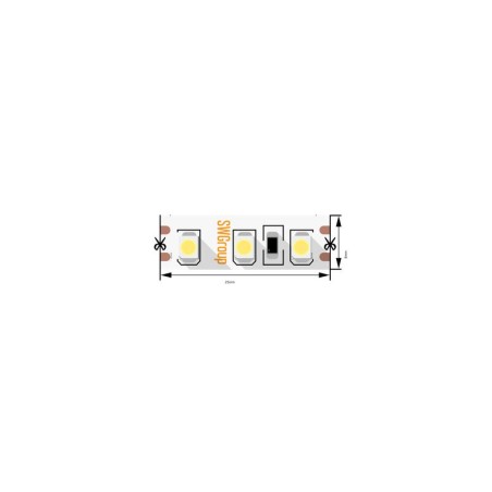 Лента светодиодная стандарт 3528 120LED/м 9.6Вт/м нейтр. бел. 12В IP20 со скотчем 3М (уп.5м) SWG Standard 00-00006316