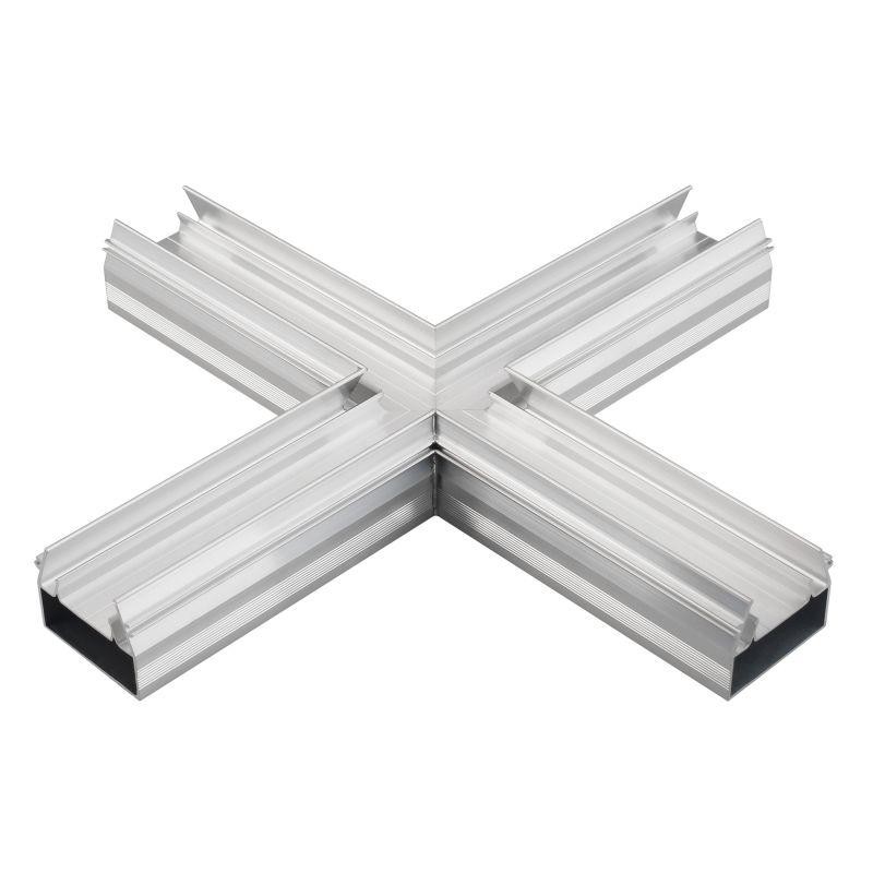 Угол STRETCH-S-35-CEIL-CENTER-X90 крестовой (GAMMA35) металл Arlight 046877 Угол STRETCH-S-35-CEIL-CENTER-X90 крестовой (GAMMA35) металл Arlight 046877
