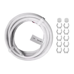 Лента светодиодная Гибкий Неон PFN-03 "SAUNA 24В" 2835/120 3000К d13мм (в компл.: 2 заглушки, 10 крепежей) IP68 термостойкая для