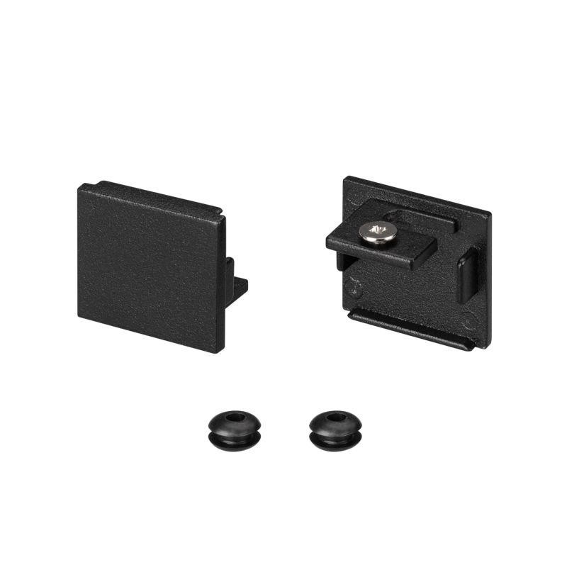 Заглушка SL-LINE-2522 BLACK глухая металл Arlight 033040 Заглушка SL-LINE-2522 BLACK глухая металл Arlight 033040