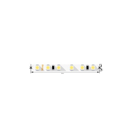Лента светодиодная стандарт 3528 120LED/м 9.6Вт/м тепл. бел. 24В IP20 (уп.5м) SWG PRO 00-00005669