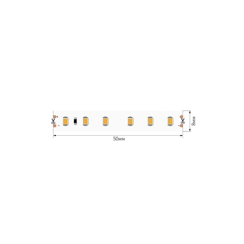 Лента светодиодная стандарт 2835 120LED/м 9.6Вт/м тепл. бел. 24В IP65 (уп.5м) SWG Standard 00-00021281 Лента светодиодная стандарт 2835 120LED/м 9.6Вт/м тепл. бел. 24В IP65 (уп.5м) SWG Standard 00-00021281