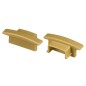 Заглушка ARL-LINE-2308-F GOLD глухая пластик (комплект) Arlight 040001 Заглушка ARL-LINE-2308-F GOLD глухая пластик (комплект) Arlight 040001
