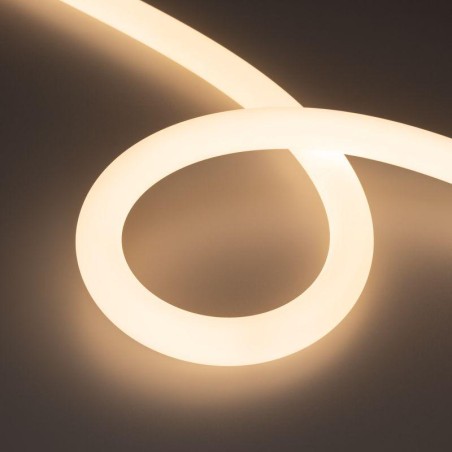 Лента герметичная MOONLIGHT-TOP-A336-D25mm 48В Warm3000 360deg (12.5Вт/м IP65 2835 wire x1) (прямой вывод кабеля) (уп.20м) Arlig