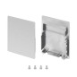 Заглушка SL-LINE-4050-3L-LOW глухая пластик (комплект) Arlight 044674 Заглушка SL-LINE-4050-3L-LOW глухая пластик (комплект) Arlight 044674