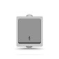 Переключатель проходной 1-кл. Аллегро IP54 сер. UNIVersal 1276 Переключатель проходной 1-кл. Аллегро IP54 сер. UNIVersal 1276