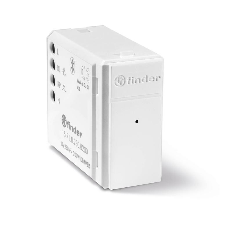 Диммер электронный 200Вт 230В AC монтаж в коробки BLE Yesly бел. FINDER 15718230B200