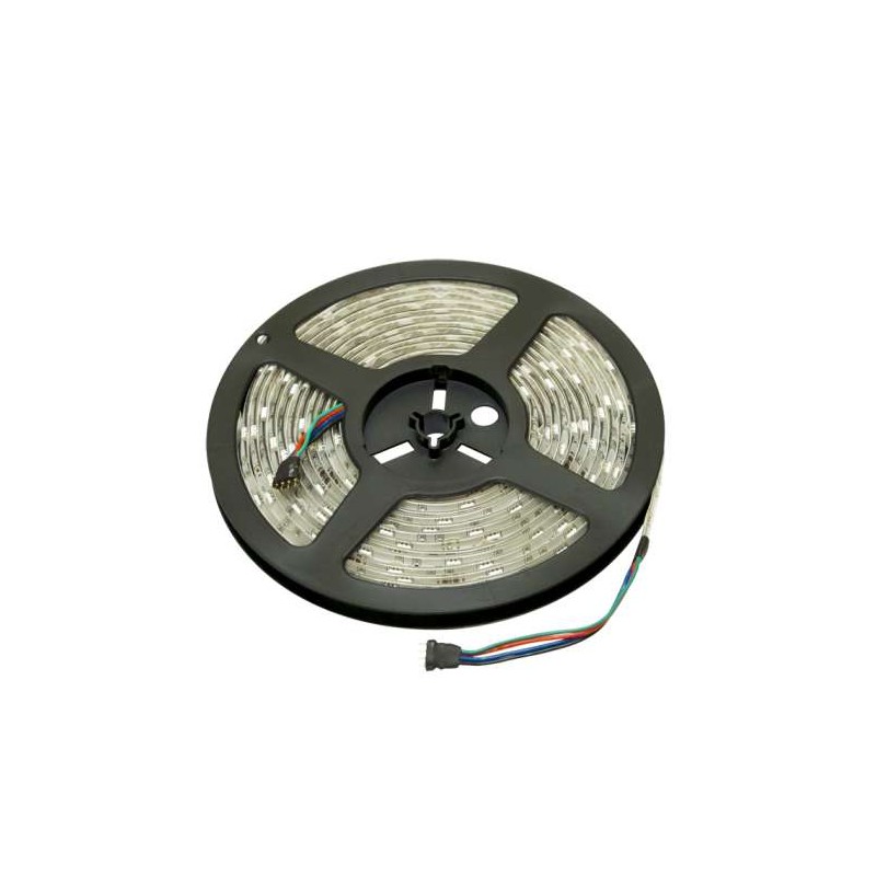 Лента светодиодная PLS 5050/60-12V 14.4Вт/м 6500К холод. бел. IP20 (уп.5м) JazzWay 1000972