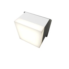 Светильник светодиодный RVE-LBX-LUMO20-PLAZA10010-1-GR квадрат грильято 1шт 90х90х60мм 9Вт встраиваемый 4000К бел. RVElektro RVE