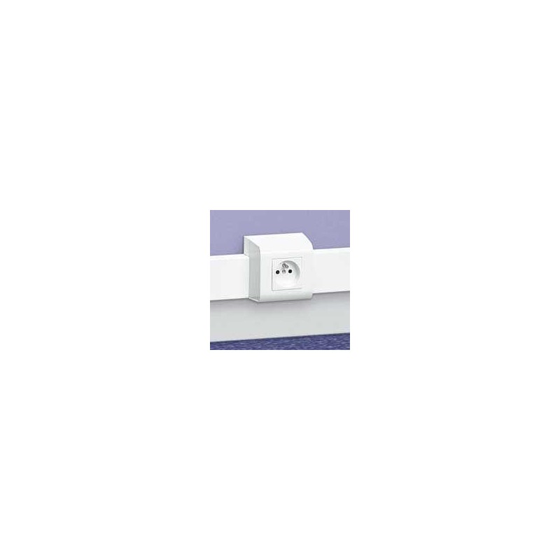 Суппорт 2мод. Mosaic для мини-плинтусов DLPlus 60х16/20 бел. Leg 030377