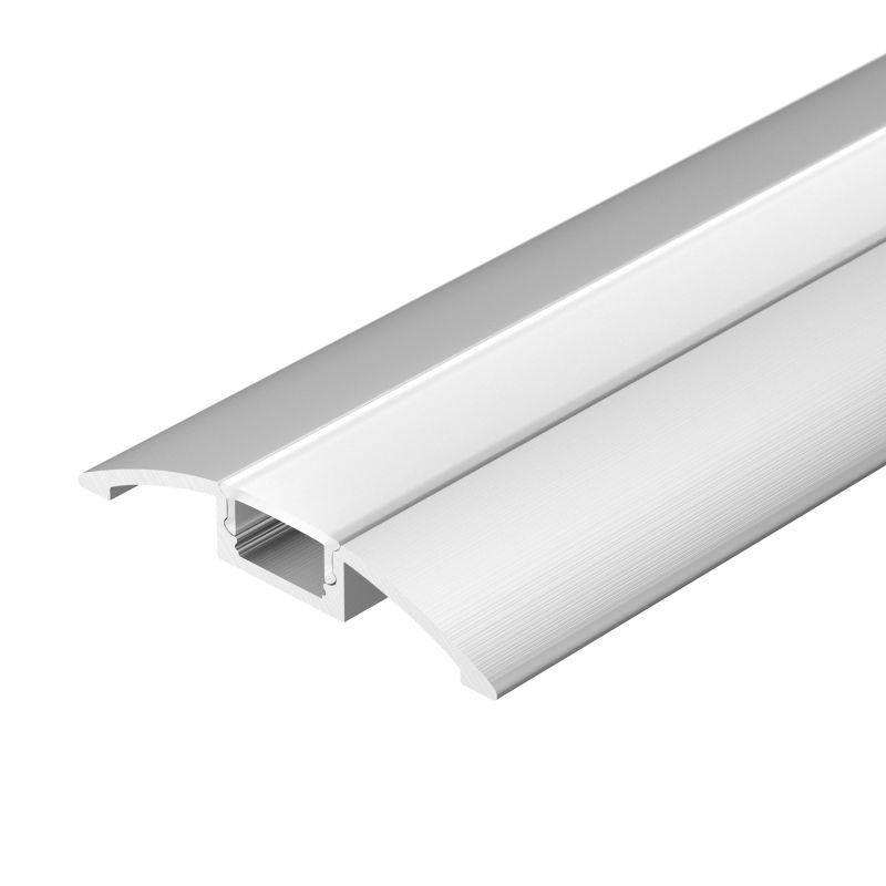 Профиль ARH-FLAT-2000 ANOD 2м алюминий Arlight 016149 Профиль ARH-FLAT-2000 ANOD 2м алюминий Arlight 016149